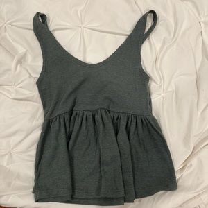 green tank top from Urban Outfitters